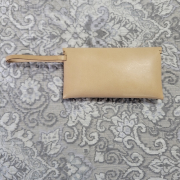 NFL Handmade Leather New Orleans SAINTS Fleur de lis clutch - Picture 2 of 4